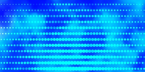 Light BLUE vector pattern with circles.