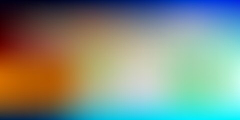 Light Blue, Yellow vector abstract blur background.