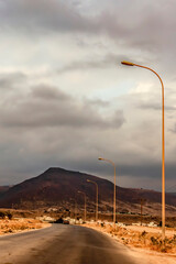 mountain road to the sky