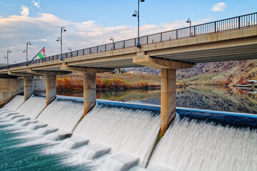 Barzan-Rezan Bridge in Barzan Area, Kurdistan Region, Iraq