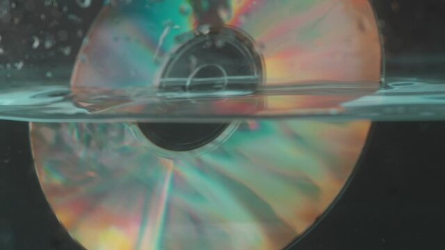 CD in water digital media
