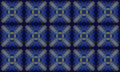 Purple shining abstract background with yellow stars. Starry Christmas night