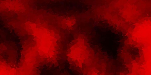 Light red vector polygonal background.