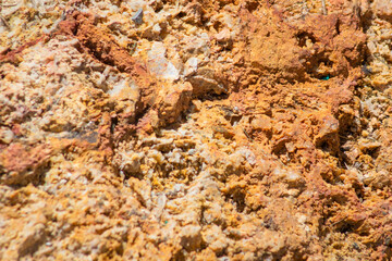 Natural yellow stone background with texture
