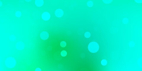 Light green vector background with random forms.