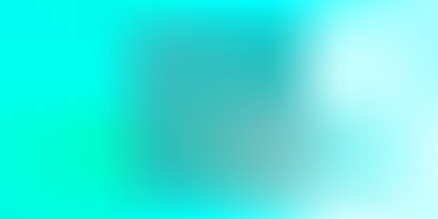 Light Green vector gradient blur layout.