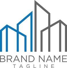 logo for housing or building construction