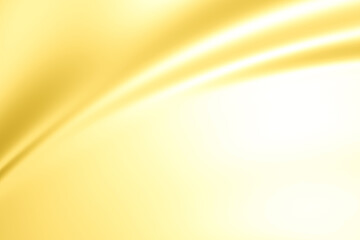 ゴールドの布、波