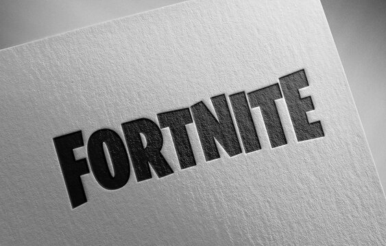 fortnite-1 on paper texture