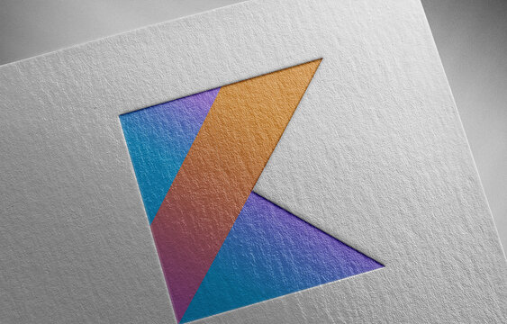 kotlin-1 on paper texture