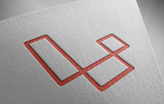 laravel-1 on paper texture