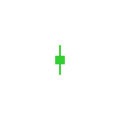 candlestick icon vector symbol