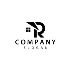 Real estate logo template
