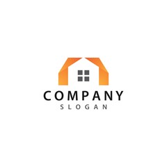 Real estate logo template