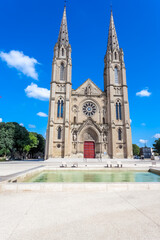 Fototapeta na wymiar Eglise Sainte-Baudile, Nîmes, France 