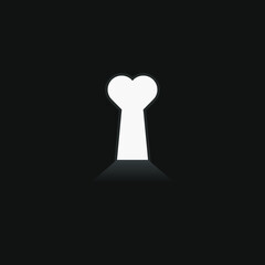 Key hole logo