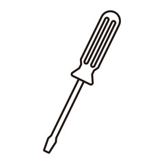 screwdriver icon vector illustration sign