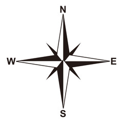 compass icon vector design template