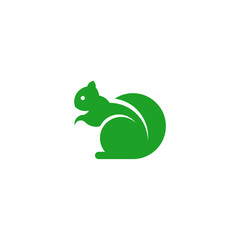 geometric squirrel with circle based calculation