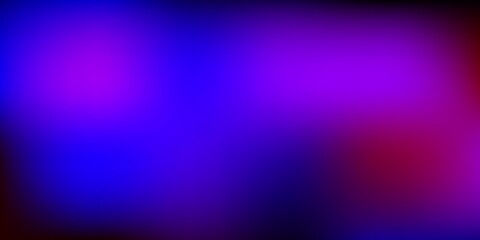 Dark Blue, Red vector abstract blur template.