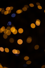 abstract background of lights