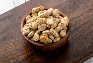 Sesame seed cake or candyfor the celebration of festival Lohri