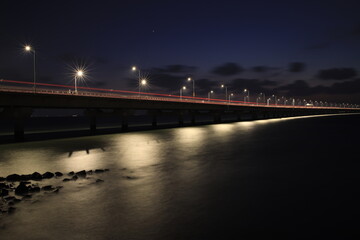 Incheon Bridge Night View