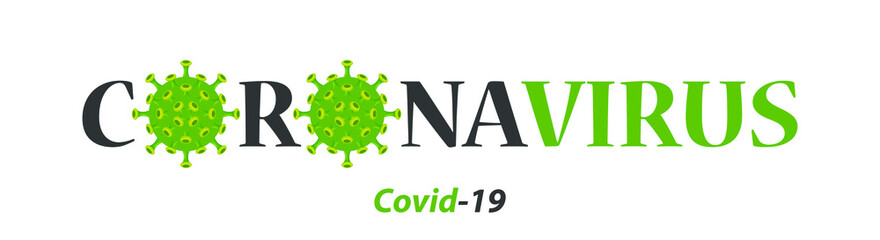 Coronavirus Covid-19 concept. 2019-nCoV vector illustration