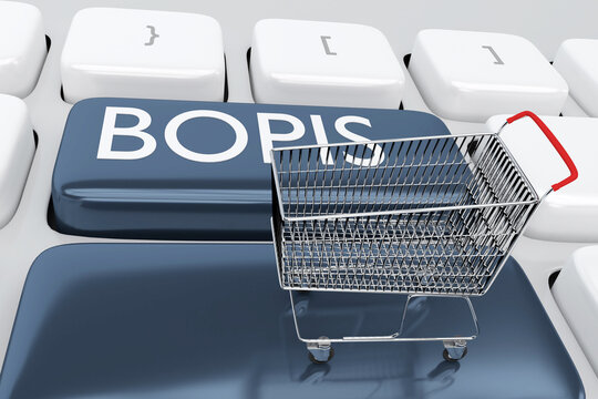 BOPIS - shopping concept