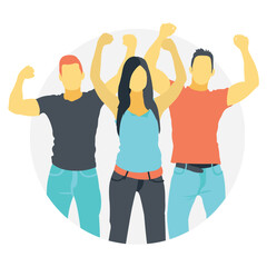 Obraz premium Team Morale 