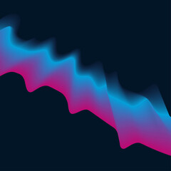 An abstract wavy psychedelic background image.