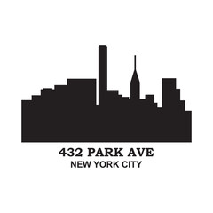 432 Park Ave Vector , New York Logo