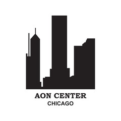 City Scape Vector , Chicago Logo