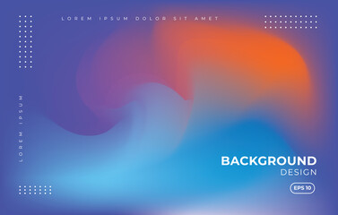 Abstract Colorful Holographic Background Vector