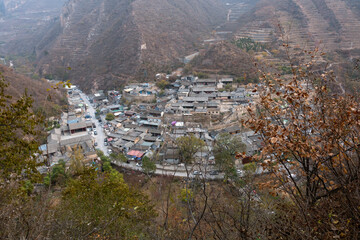 Under the cuan under the ruins of an ancient village in the Ming and Qing Dynasties