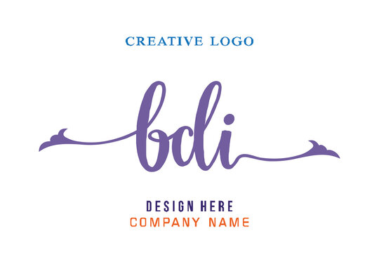 BDI lettering logo is simple, easy to understand and authoritative
