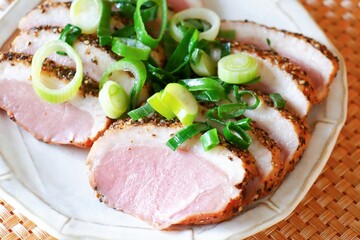 合鴨と九条ねぎのロースト