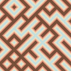 Abstract Geometric Pattern generative computational art illustration