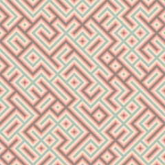 Abstract Geometric Pattern generative computational art illustration
