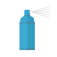 spray bottle isolate on white background.