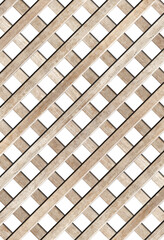 Panneau treillis bois ajouré 