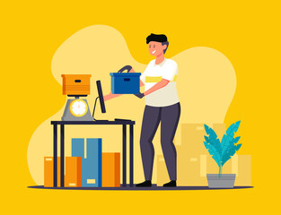 online tracking checks of orders by courier officers in warehouses