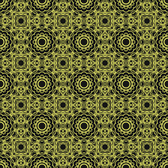 card with geometrical ornament. vector illustration.