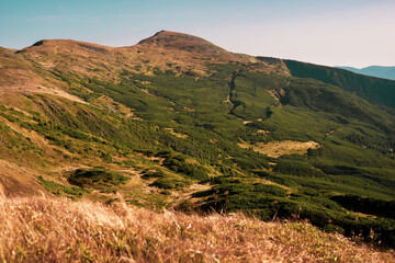 landscape with mountains