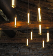 lights in a cabin
