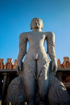 Bahubali Statue at Gommateshwara in Karnataka