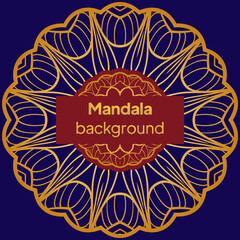 Pattern of mandala. illustration. Modern Decorative floral color mandala. Decorative Cicle ornament. Floral design