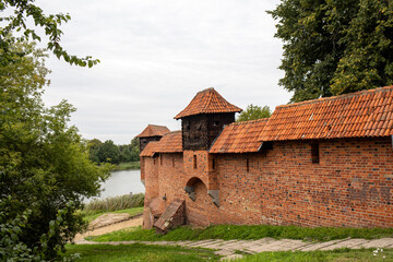 Malbork Castle, formerly Marienburg Castle, the seat of the Grand Master of the Teutonic Knights, Malbork, Poland