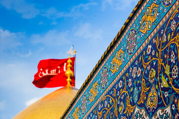 Imam Hussein Ibn Ali Ibn Abi Talib's wife in Karbala, Iraq