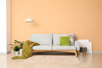 Interior of modern living room